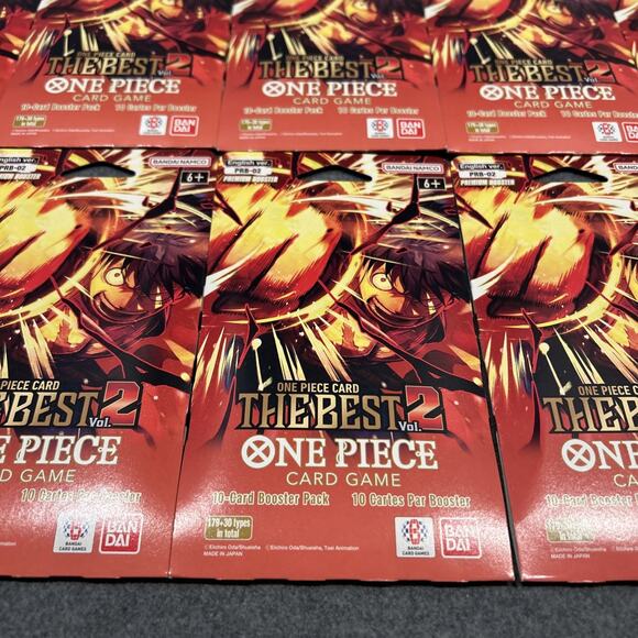 One Piece TCG: the Best One Vol. 2 English Ver. (PRB-02) Booster Box - 10 Packs - Picture 4 of 5